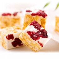 Aji Hokkaido Flavor Milk Fu Cranberry Snowflake Crisp Snacks Pastry Sachima Meal Replacement 240g