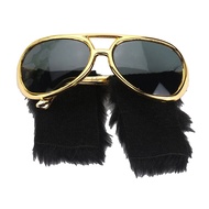 [PerfkMY] Novelty Sunglasses Funny Beard Glasses 70s Disco Costume Props