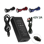 Electric Scooter Charger Adapter 42V 36 2A Battery Fast Charger Power Adapter Balancing Hoverboard S