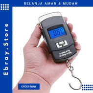 WHA TIMBANGAN GANTUNG 50 Kg Scale Daging sayuranTravel Elektrik Portable LCD Display Digital