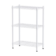 [特價]【dayneeds】輕型 60x30x90公分 三層烤漆白波浪架