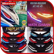 MATA GABAN LAMPU DADA DEPAN PILOT LAMP LIGHT LED FRONT SIGNAL ASSY LC135 V2 V3 V4 V5 V6 V7 Y15ZR V1 