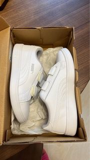 Puma Smash V2 Velcro 白色童鞋