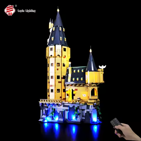 LED Lighting Kit Compatible with 76454 Wizard School Castle Main Tower Building Blocks Model Decorat