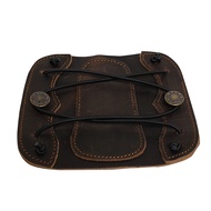SAS Leather Traditional Arm Guard with Stretch Cord and Button Hook Armguard for Archery Bow Range L