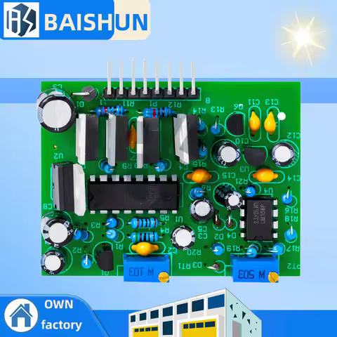 13-40KHz Inverter Driver Board SG3525 LM358 High Current High Frequency Adjustable DC 12-24V Driving
