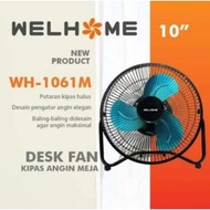 WELHOME WH-1061 WH1061 Desk Fan 10inch 10" 10 inch