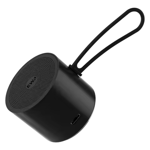 EWA A127 Metal Bluetooth Speaker Small Portable Steel Gun Heavy Metal Wireless Subwoofer Outdoor Min