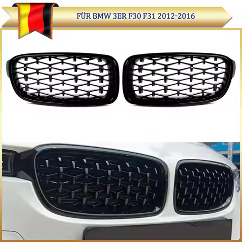 Front Kidney Grill Grille for BMW 3 Series F30 Sedan F31 Touring Racing Grille 320i 328d 330e 340i 2