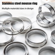 widefiling 8/9/10CM English Muffin Rings Crumpet Rings Double Rolled Tart Ring Round Stainless Steel