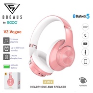 SODO DOQAUS V2 / MH3 / MH10 / MH11 Wireless 2 in 1 Headphone Headset with Microphone (original)