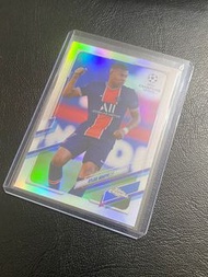 Mbappe psg topps chrome champions league refractor prizm card 足球卡