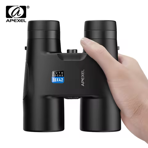 APEXEL 10x42 Fixed Focus Binoculars Powerful Autofocus Telescope Durable Roof Prism For Outdoor Spor