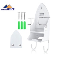 LtehfIroning Board Holder Wall Mount Iron Board Hanger Electric Iron Holder Room Storage Iron and Ir
