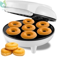 Mini Doughnut Maker 1200W Non-Stick Donut Maker Machine 7 Holes Round Electric Donut Maker with Anti