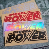 DIESEL POWER CUTTING Sticker
