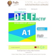 DELF Actif Scolaire et Junior A1, A2, B1 :BOOK, Audio-Audio, 9788853632999:9788853633019 ( 100% Auth