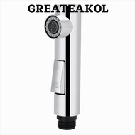 GREATESKOL Kitchen Faucet Head, ABS Material G1/2 Male Thread Faucet Sprayer, Surface Plating Treatm