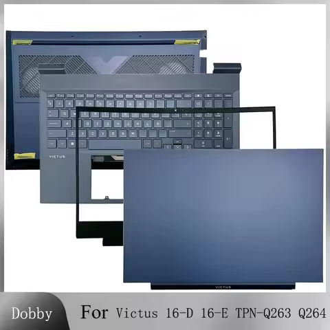 For Victus 16-D 16-E TPN-Q263 Q264 LCD top cover screen back case front bezel frame upper lower palm