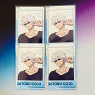 JJK - Jujutsu Kaisen / Set of 4 snap corner cards Gojo Say Hi - Wartime spells