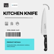 GERMANY BRAND CS STAR KITCHEN KNIFE 3CR13 9CM