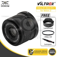 Viltrox AF 35mm f1.7 for Nikon Z Mount APSC Lens Viltrox 35 mm f/1.7 Original Official