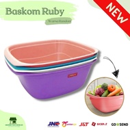 Baskom Segi Ruby - Baskom 7400ml - Baskom L Besar