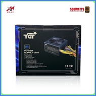 ➲ ▰ ▶ YGT True Rated 500W Power Supply Unit ATX 12V 80Plus Bronze APFC 1x8pin 4-IDE/Molex 6-SATA PS