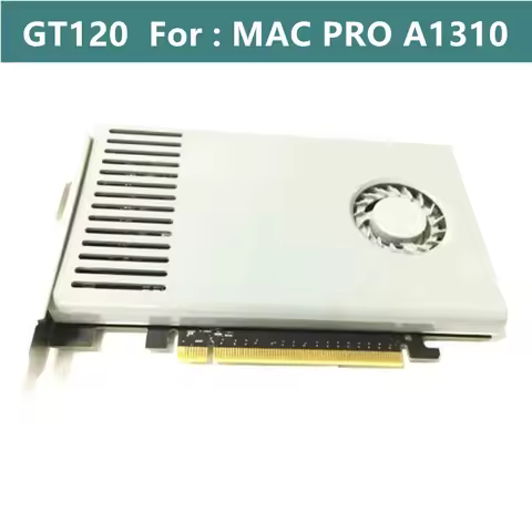 GT120 512MB DDR3 DVI + Mini DP interface PCIE graphics card for Mac Pro A1310 3.1-5.1 (2008-2012) Hi