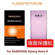 晴璇本舖【出清】NIRDOSA PET 熱壓弧形 SAMSUNG Note 9 背面保護貼