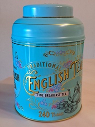 收納罐 原Costco英國茶罐 （17×17×22cm)