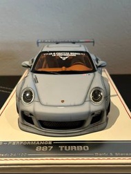 Davis Giovanni 1/18 保时捷997 军灰  Limited:100