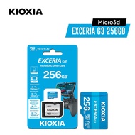 KIOXIA MicroSd 256GB EXCERIA G3 160MB/s U3, V30, A2, 4K Video Recording/Photography Storage