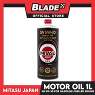 Mitasu MJ101 SN 5W-30 Motor Oil 100% Synthetic Gold 1L for Gasoline-fuelled Engine