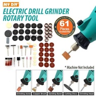 MYDIYHOMEDEPOT - 61PCS ELECTRIC MINI DIE GRINDER ACCESSORIES 61PCS ELECTRIC MINI DIE GRINDER ROTARY 