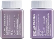 Kevin Murphy Hydrate-Me.Rinse &amp; Hydrate-Me Wash Duo 40 ml / 1.4 oz