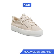 KEDS รองเท้าผ้าใบ แบบผูกเชือก รุ่น KICKBACK CANVAS สีน้ำตาลอ่อน ( WF66970 )