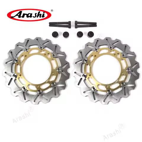 298mm Oversize Front Rotor Set For YAMAHA XP T-MAX 560 2025 2024 2023 2022 2020 Arashi CNC Disk Brak