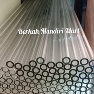 Glass pipe OD 12mm x Length 41.5cm