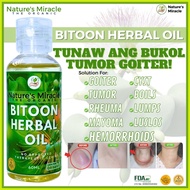 ✧ ◈ Bitoon Herbal Oil Bitoon Oil Original Bitoon Herbal Oil Original Tunaw ang Bukol Goiter Cyst Tu