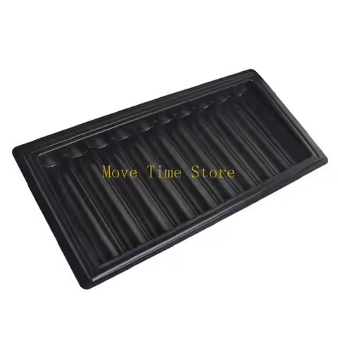92ME Profession Casino Game Accessory Transparent Chip Tray 5 Rows 100 Pieces Chips Container Holder
