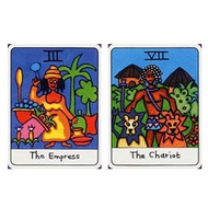 【Trusted】 African Tarot 10.3x6 cm Game