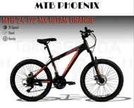 Sepeda Gunung MTB Phoenix 172 MX XR 24 Inch 3x7 speed