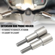 Mobile Phone Bracket For BMW K1600GT K1600GTL K1600B R1200RT R1250RT 2014-2023 2022 Extension Rod Su