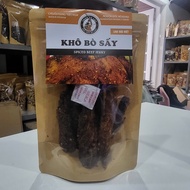 KHÔ BÒ QUE XÉ SỢI THƯỢNG HẠNG DAI MỀM THƠM NGỌT CAY NỒNG MÙI XẢ TỎI ÍT BÉO - ĐẶC SẢN THẢO ĐÀ LẠT