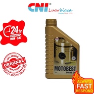 CNI Motobest Engine Oil Gold 10W-40 (1L) - Metal Treatment Additives Synthetic 10000km