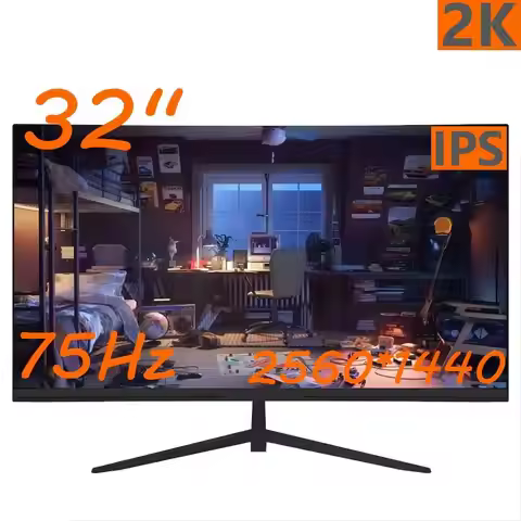 CHUBAN 32 inch desktop display 2K75Hz 2ms response low blue light IPS high-definition straight scree