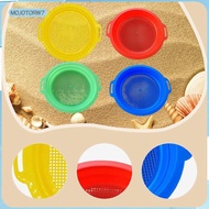 [mojotorw7] Sand Sifter Sieve Children Sand Sifting Pan Strainer Beach Toy Outdoor Treasure Digging 