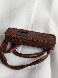 VAGARY Leather Sleeve Case ARGUS G2 Free Premium Lanyard