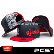 Men Snapback Cap Hat Topi Lelaki Dewasa UJANG SIDE EMBROIDERY NEW ERA Ready Stock Malaysia